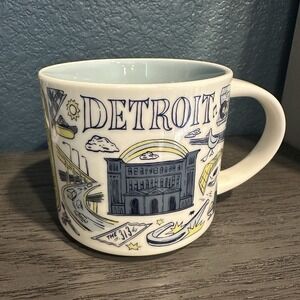 Starbucks Detroit Been There Series BTS Collection Coffee Mug 14oz New With SKU